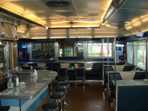 Chris' Diner interior